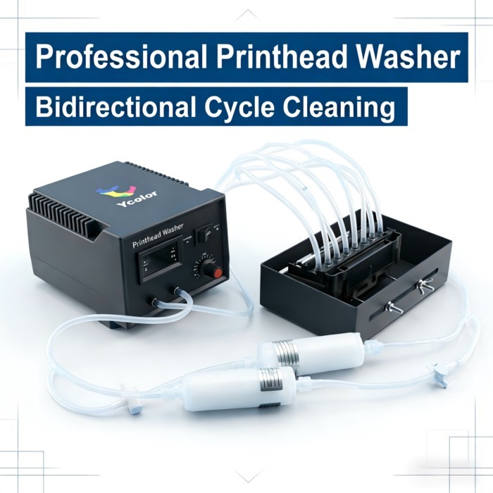 DTF Printhead Clogged Cleaning Machine Cleaner Kit Washer For Epson DX5 XP600 I3200 I1600 L1800 L80