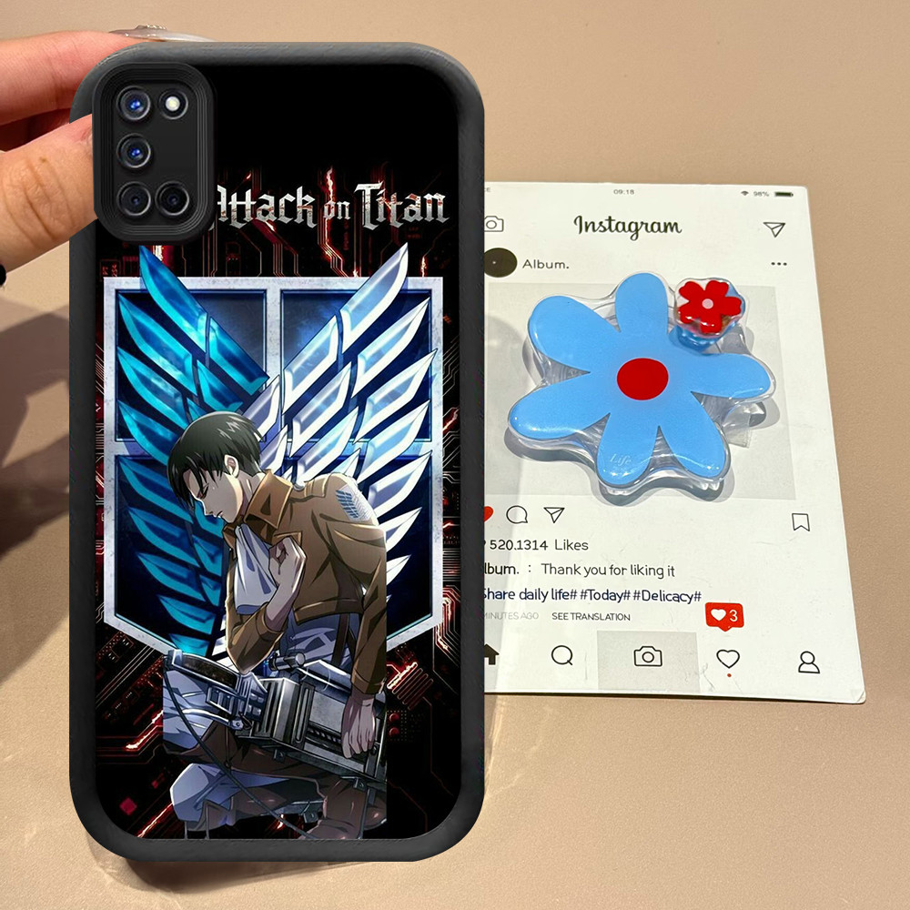 DE-24 Levi Ackerman เคสป้องกันสําหรับ OPPO A77 A94 A57s F19S A95 A77s A76 A96 A74 F25 Pro