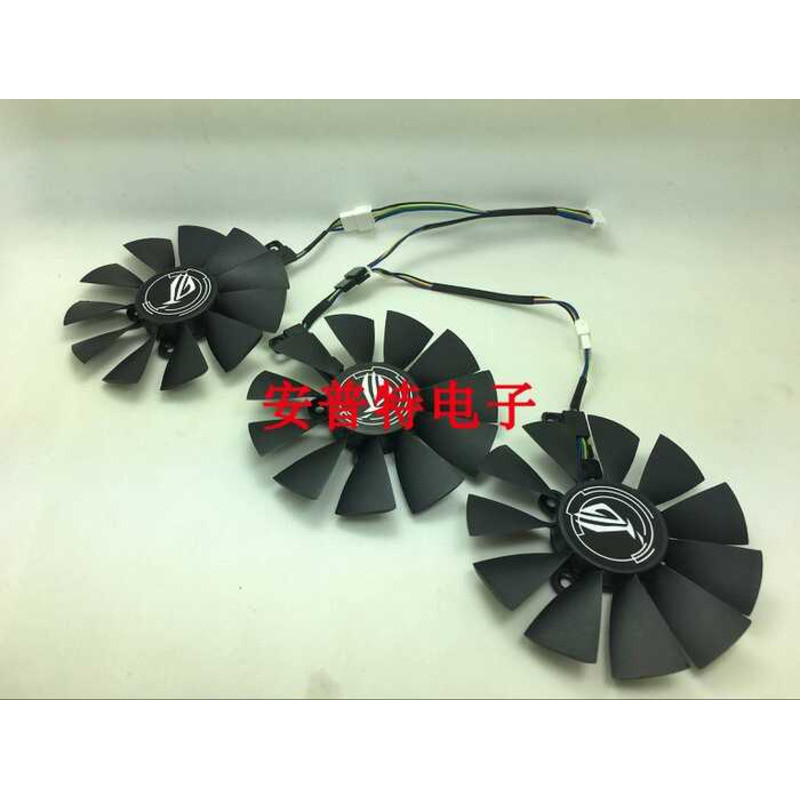 พัดลมการ์ดกราฟิก Asus STRIX RX580/480 GTX1080Ti/1080/1070Ti/10.060