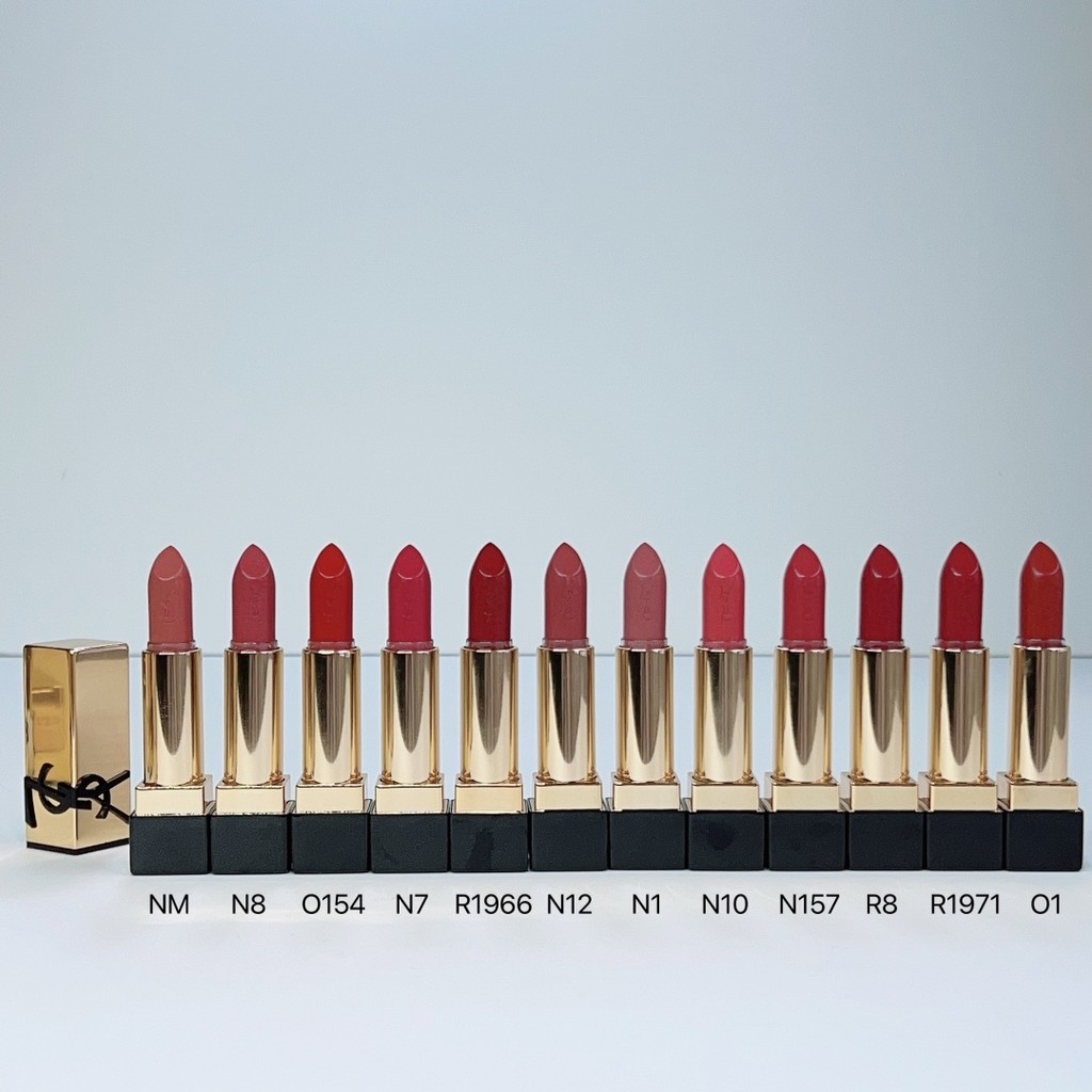New Arrival Special/40 Saint Laurent ลิปสติก Square Tube ใหม่ล่าสุด No.: NM-N8-O154-N7-R1966-N12-N1-