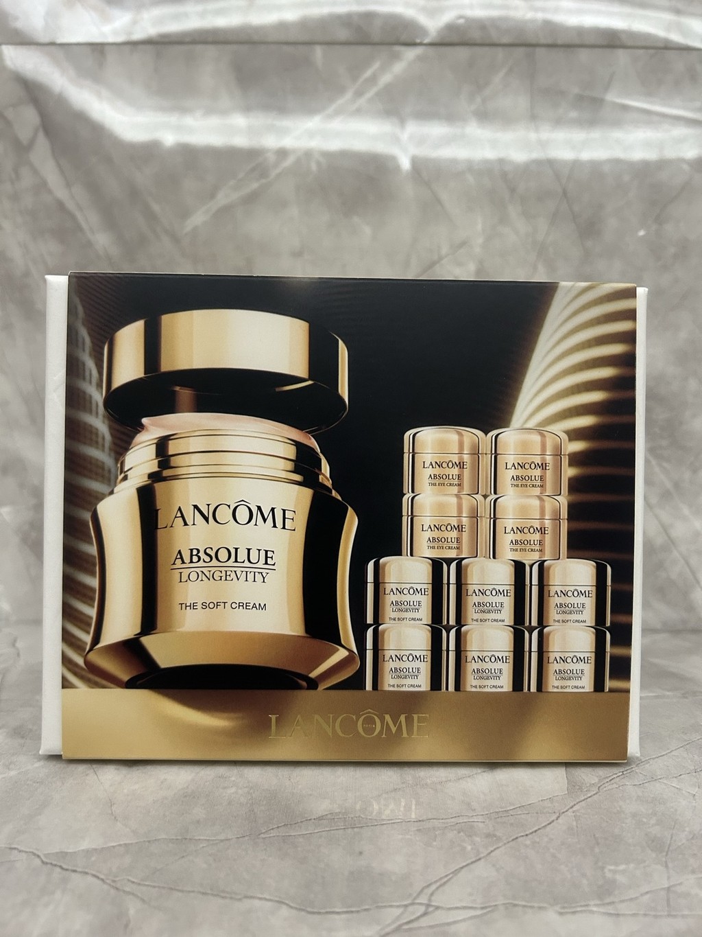 Fashion Special/175 Lancome Pure Cream 11+1 Set ประกอบด้วย: Pure Cream 60ml x 1+Cream 6 x 5ml, Eye C