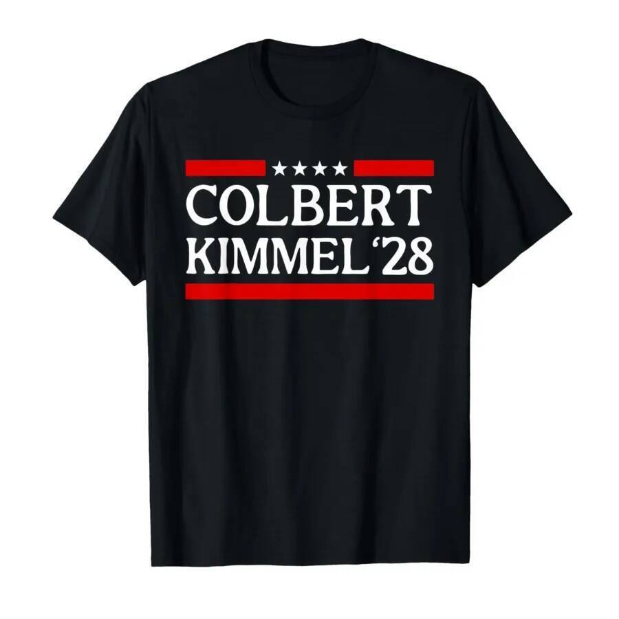 Colbert Kimmel 2028, Funny Kimmel & Colbert 2028 T-shirt For Men Women 100% Cotton T Shirts Short Sl