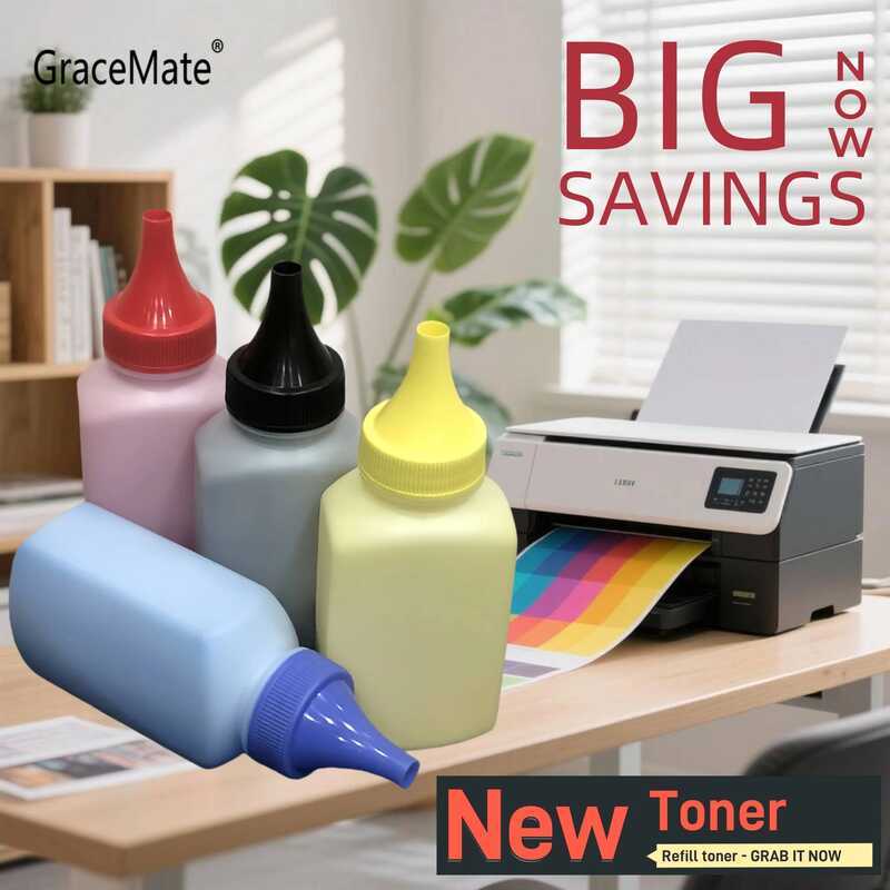 40gX4 Toner Powder สําหรับสี LaserJet Pro M454dn M454dw M454nw MFP M479fdw M479fnw เครื่องพิมพ์รีเซ็