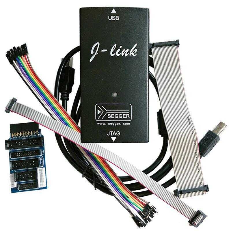 JLINK V8 stm32 Original Solidware Sinking Metal Craft J-Link v9 จําลองอุปกรณ์ Downloader-lh