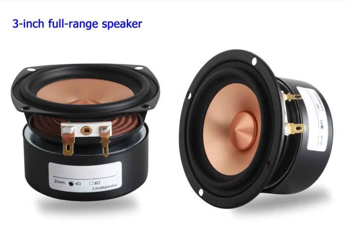 15-60W 3 Inch Speaker Driver Unit Fever  Full Frequency Home Audio Sound  Diy LoudSpeaker Units