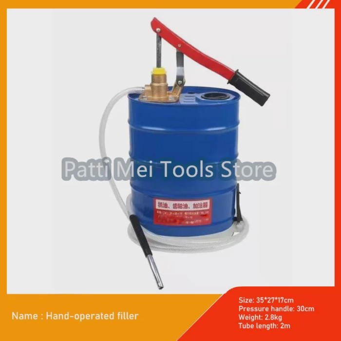 Automobile Hand Crank Oil Gear Oil Filler Manual Pressure Transmission Oil Injection Pump Gear Box