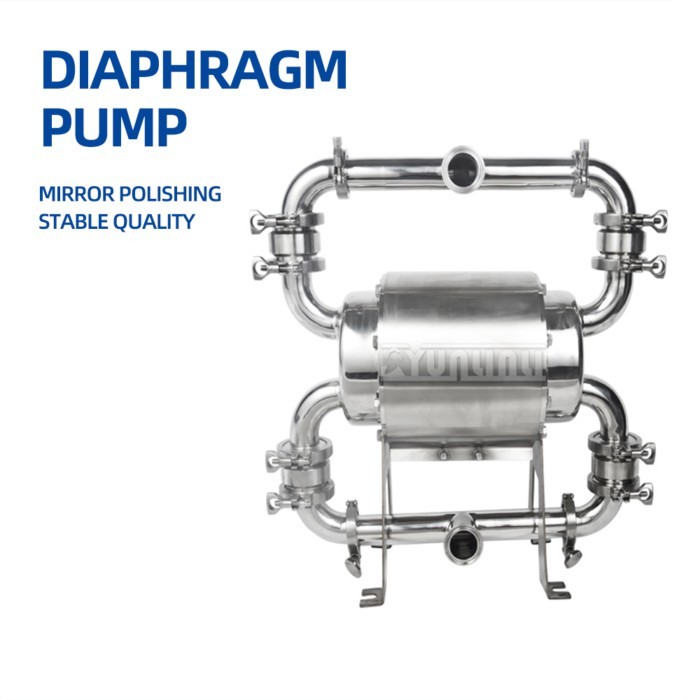 Sanitary pneumatic diaphragm pump food special diaphragm pump corrosion resistance and high tempera
