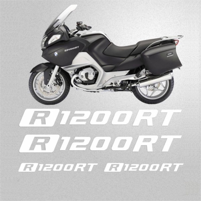 Fairing Upper Fairing Decals Stickers For BMW R1200RT R1200 RT R 1200 RT