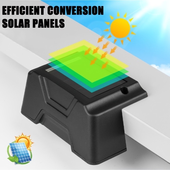 Solar Lights Motion Sensor Lights Outdoor, Solar Powered Security lights Permanent On All Night/Sma