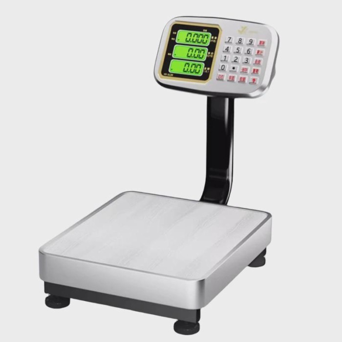 Electronic Scale Commercial Platform Scale Accurate Weighing Electronic Scale Stalls Selling Vegeta