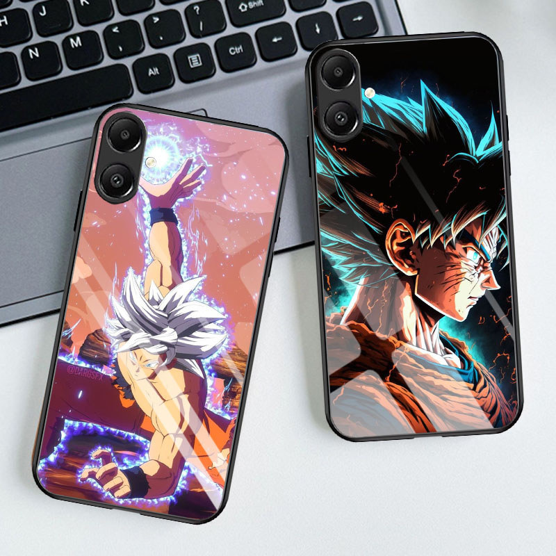 SAMSUNG T-10 Dragon BallปลอกกระจกนิรภัยสําหรับSamsung Core A04 M04 A03 F04 A05 A04e A06 5Gกรณี