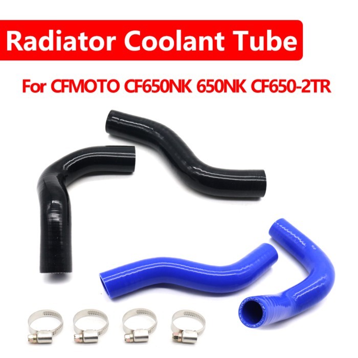 For CFMOTO CF650NK 650NK CF650-2TR CF 650 NK CF650 2TR Motorcycle Accessories Silicone Coolant Radi