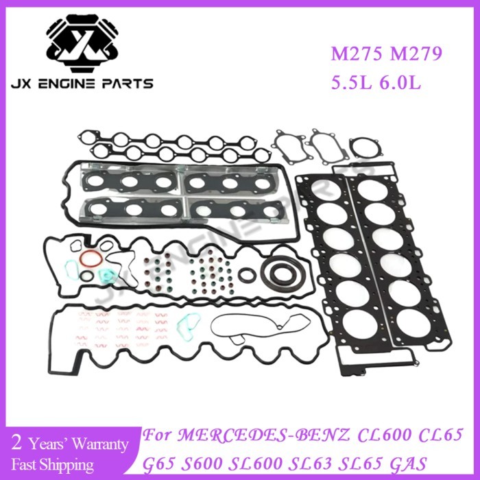 M275 Engine Rebuild Kit Full Gasket Set For MAYBACH 57 62 MERCEDES-BENZ 5.5 6.0 CL600 CL65 G65 S65
