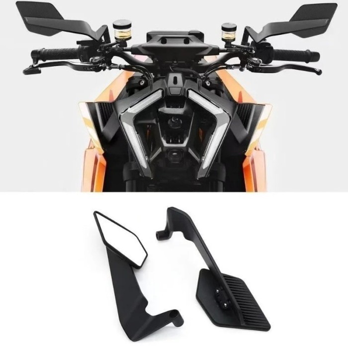 2PCS Universal Motorcycle Side Mirror for BMW M1000XR C400X S1000R S1000XR F900R F900XR G310R Wind