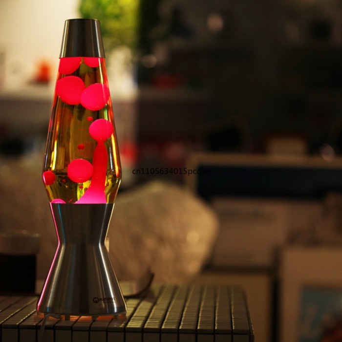 Lava Lamp Onion Lamp Jellyfish Lamp, Decorative Lamp LAVA LAMP-Conical Bottle Multi-Color Optional