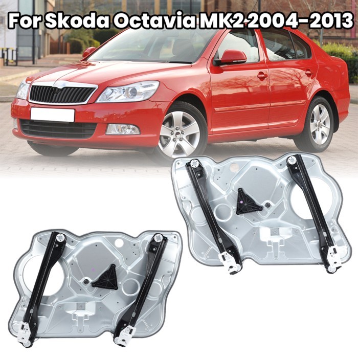 Power Window Regulator Panel For Skoda Octavia MK2 2004-13 1Z1837461 1Z1837462  Front Door Lifter B