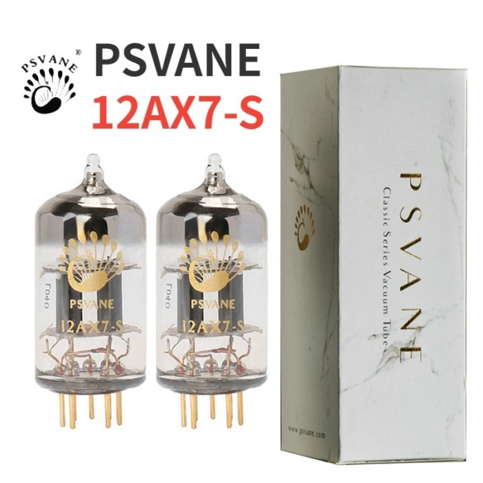 PSVANEVacuum Tube12AX7-S Precision Pairing Tubes for Electronic Tube Amplifier HIFI Audio Amplifier