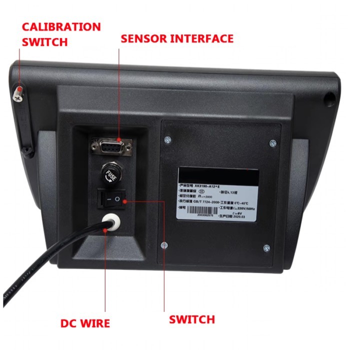 XK3190-A12+E Weighing Indicator Electronic Scale Weighing Electronic Scale Meter Head