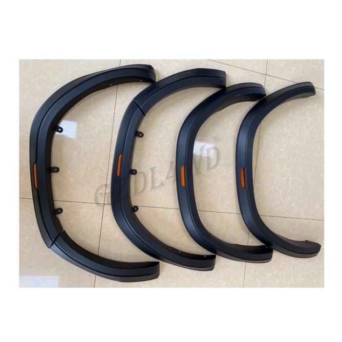 GZDL4WD 4x4 Factory Style  Black Wheel Trims Fender Flare For Hilux Revo 2020-2021 Mudguard
