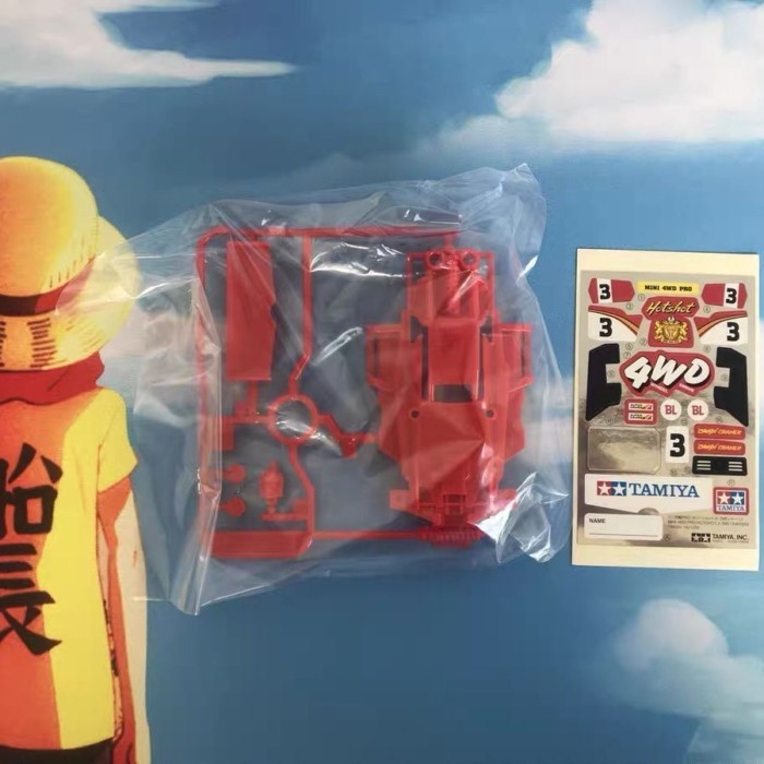 Tamiya 18624 ขับเคลื่อนสี่ล้อ Express รถร้อนลบสติกเกอร์เปลือกรถ Tamiya