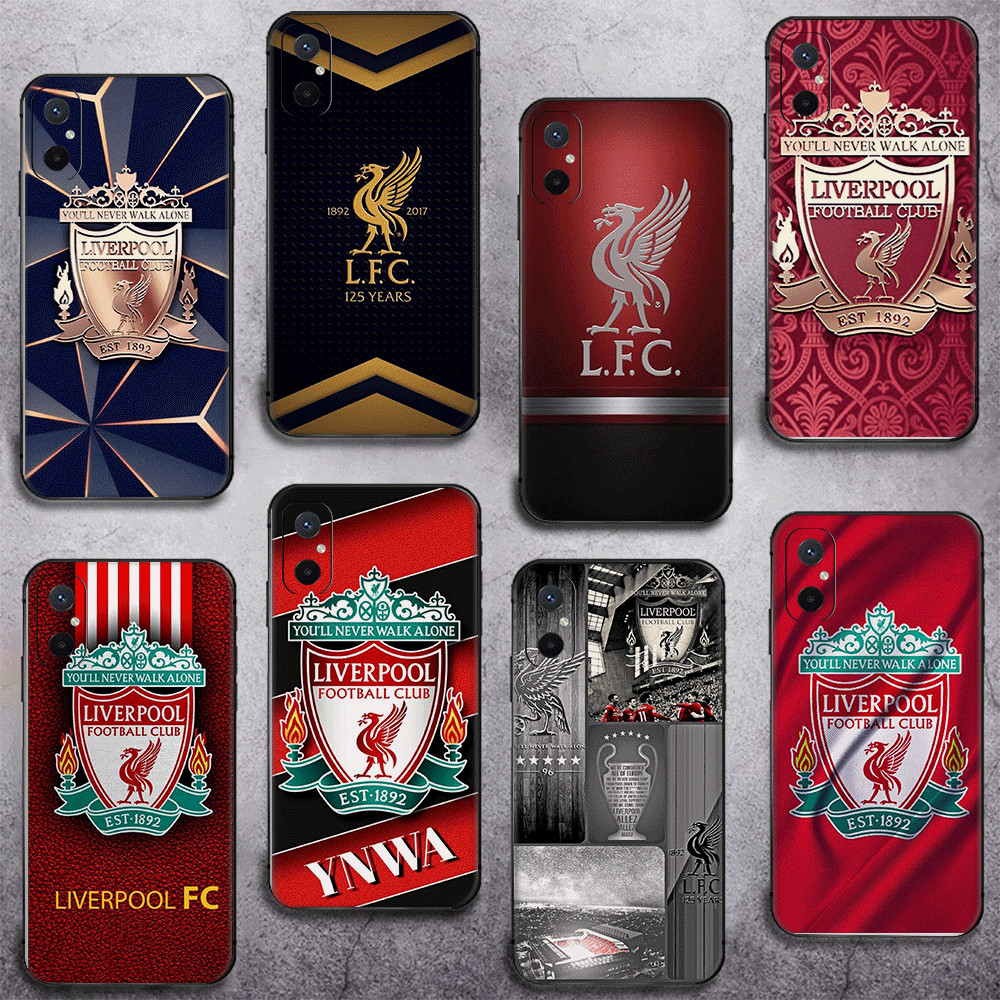 สําหรับ Redmi 6 Pro 7 8 9 6A 7A 8A 9A 9C 9T NFC TPU เคสโทรศัพท์แบบนุ่มฝาครอบป้องกัน A-Liverpool Club