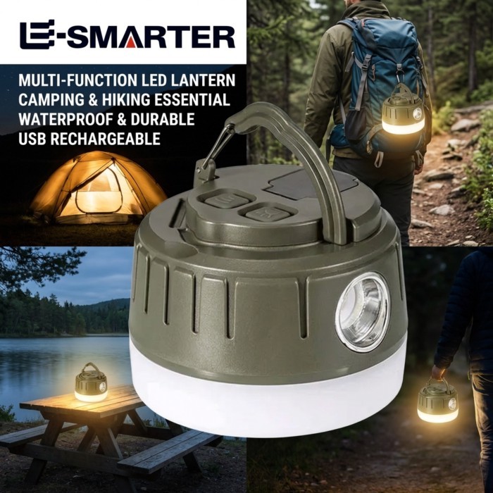 A Boutique Multi Light Source ไฟฉุกเฉินแบบพกพา LED Camping โคมไฟเดินป่ากลางแจ้งปีนเขา BBQ Camp เต็นท