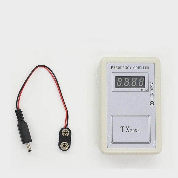 Digital Frequency Counter Tester Indicator Cymometer Handheld Remote Control Frequency Tester Wavem