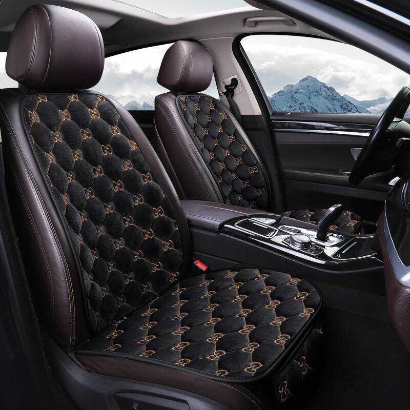 Plush Car Seat Cover Protector สําหรับ X5 E87 X1 X2 X3 X4 X6 X7 M3 M4 M5 I8 Z3 Z4 รายละเอียดภายในรถอ