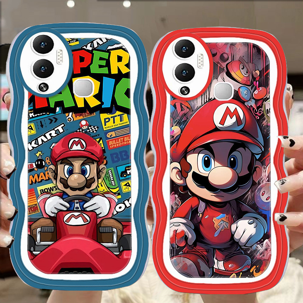 A-39 Mario TPU Casing สําหรับ Infinix HOT 12i 12 Play เคสใส