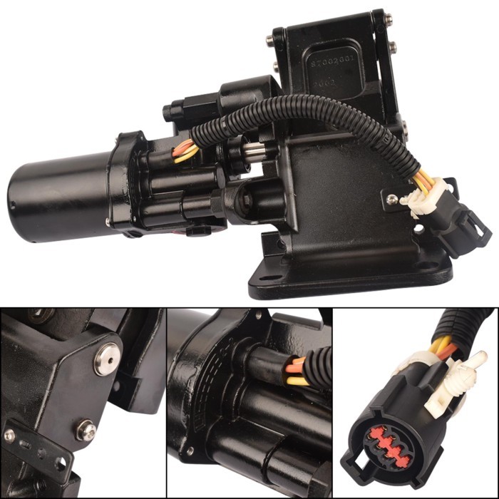 AP03 Left Running Board Motor & Bracket for Lincoln Navigator Ford Expedition 2007-2014 9L7Z16A507A