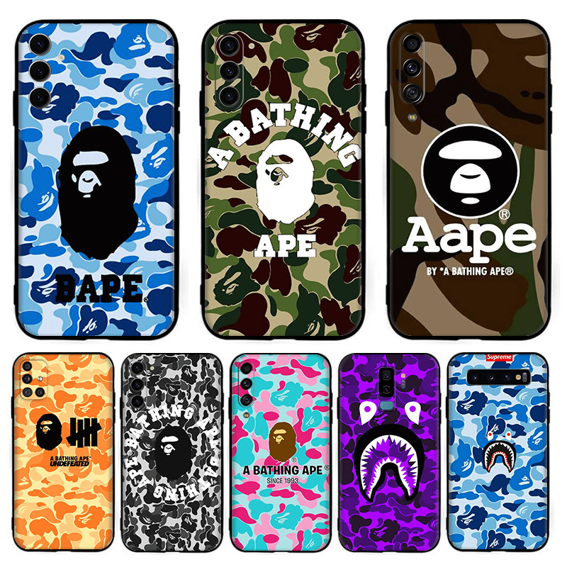 สําหรับ Samsung J4 J6 J8 Plus หรือ Prime J2 J5 J7 Prime Core J730 Pro S6 Edge MR15 Camouflage BAPE ป