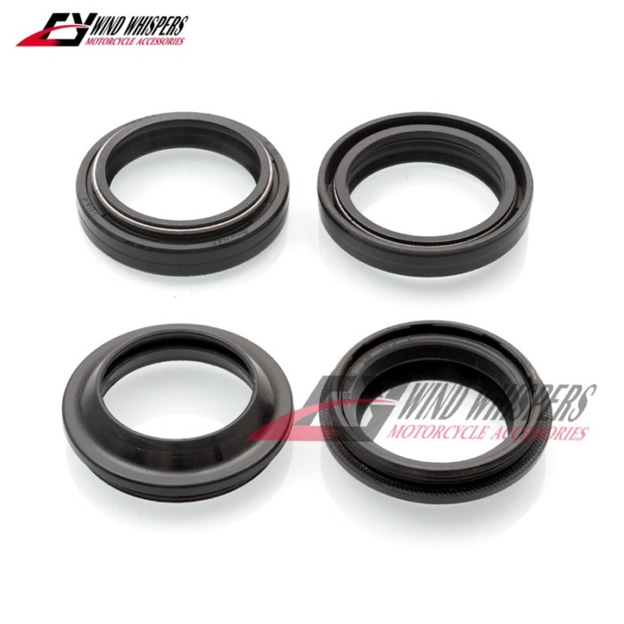 37x49x10 37*49 Front Fork Damper oil seal Dust cover For KAWASAKI ZL600 Eliminator 600 ZX600 Ninja