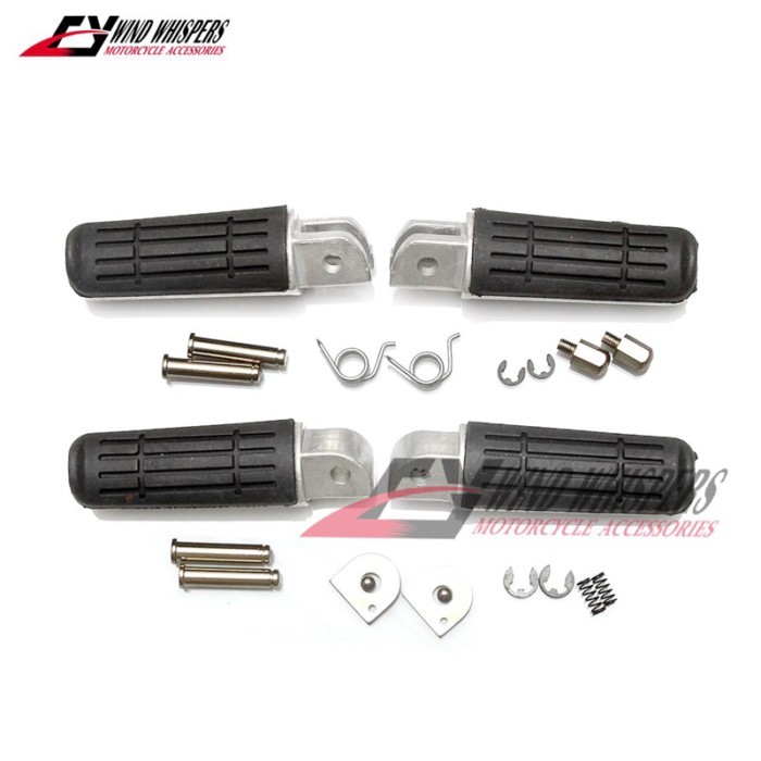 Front Rear Footrests Foot pegs For Yamaha XJR400 XJR1300 FZ400 FZ600 FZS600 FZS1000 FZ1000 FZ-8 FZ8