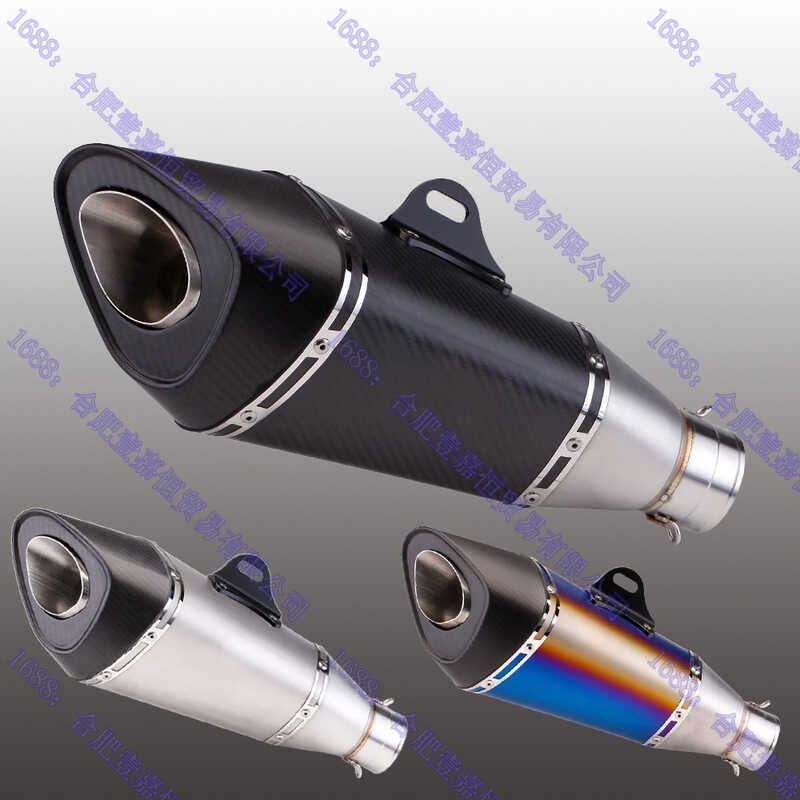 Yoshimura R11 ท่อไอเสีย Yoshimura R11 คอหางคาร์บอนไฟเบอร์จริงเต็มรูปแบบ เหมาะสําหรับ ninja4 ZX4R R3 