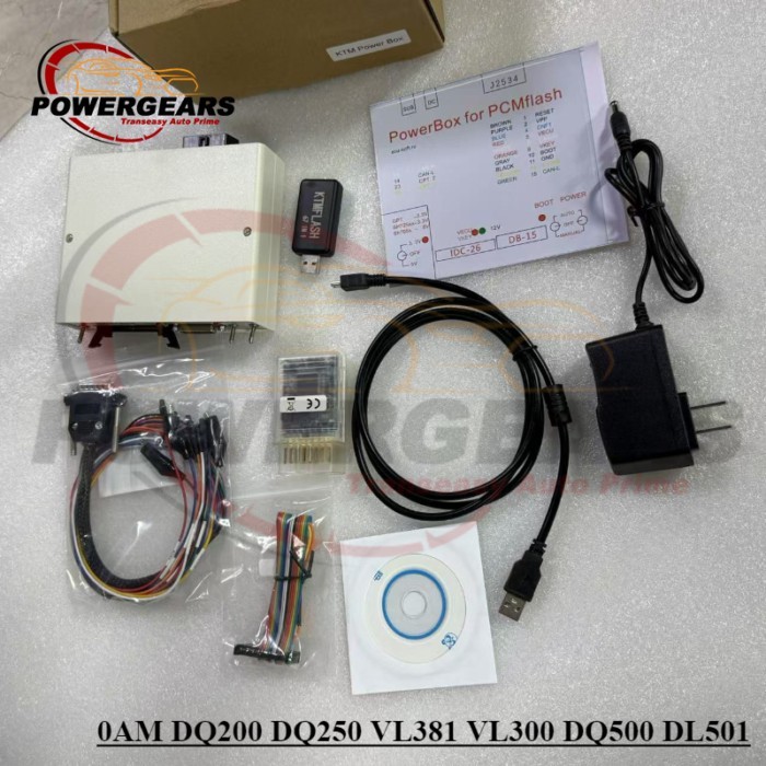 0AM DQ200 Programmer Plus Read/Write Power Box 1.95 / 1.21 ECU Suit For AUDI Gear DQ250 VL381 VL300