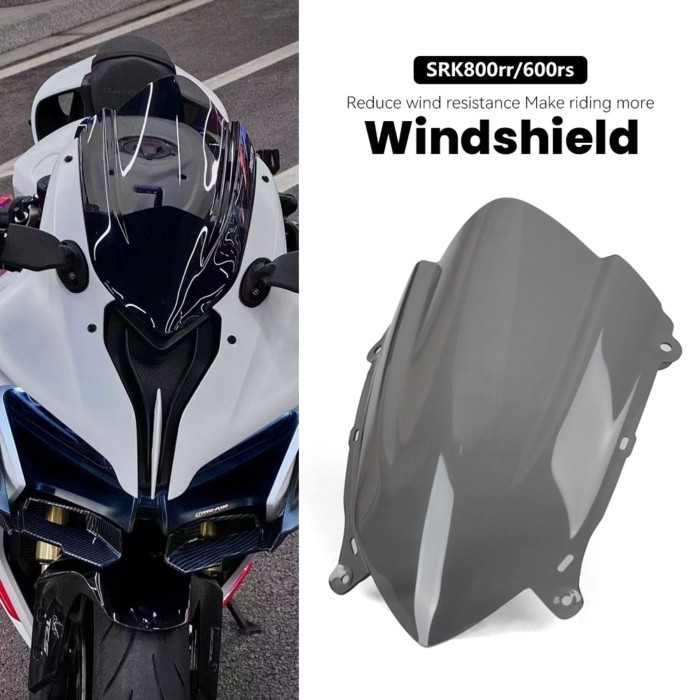 For QJMotor SRK 800RR QJ Motor SRK600rs srk800rr Motorcycle Accessories  Windshield Windscreen Fron