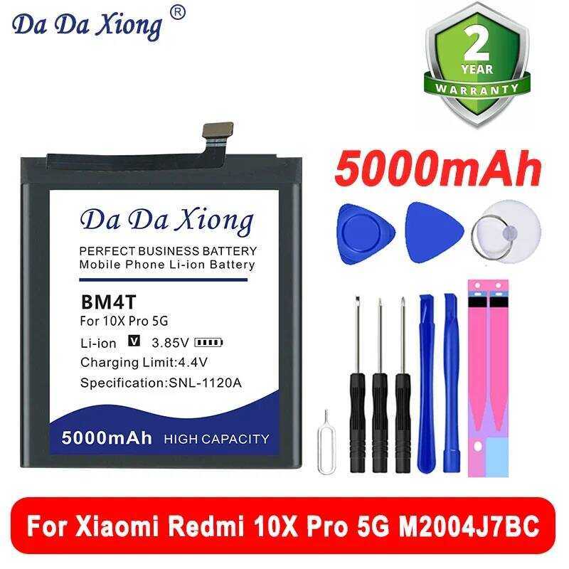 แบตเตอรี่ Bn62 Bm4s Bm9 Bn61 Bm4t Bm52 สำหรับ Xiaomi Redmi Note 2 2A 9 Cc9 5 6 M4 10 11S 10X Lite P