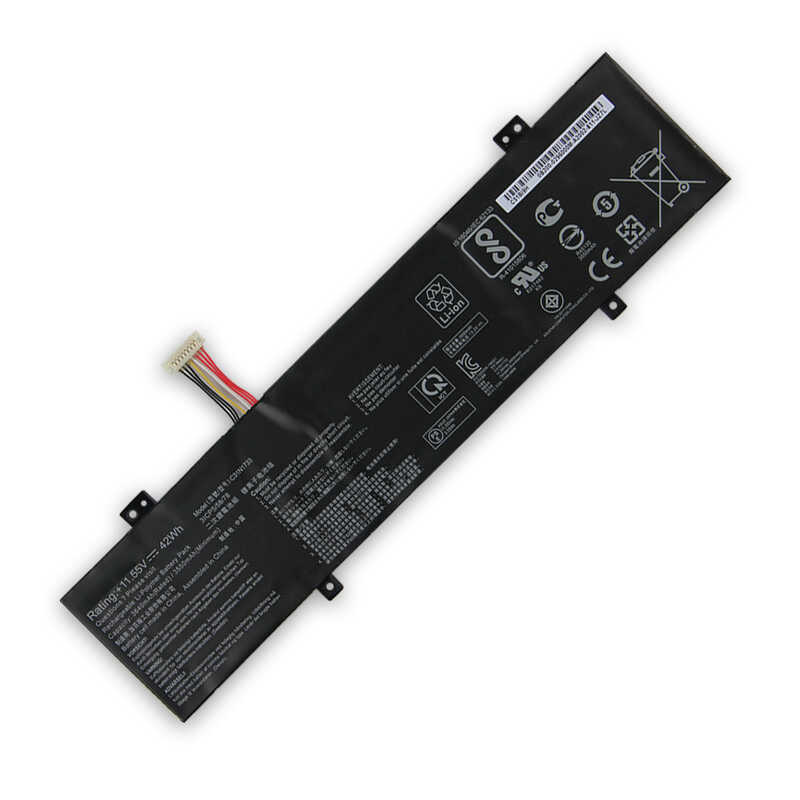 แบตเตอรี่ทดแทน C31n1733 สำหรับ ASUS Vivobook Flip Tp412 Tp412u Tp412fa Tp412ua ความจุ 3640Mah