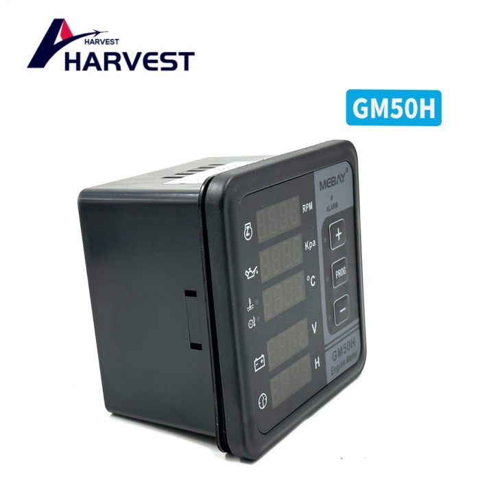 GM50H MK3 Red engine multi-function digital instrument diesel generator monitor with GM50HR with R4