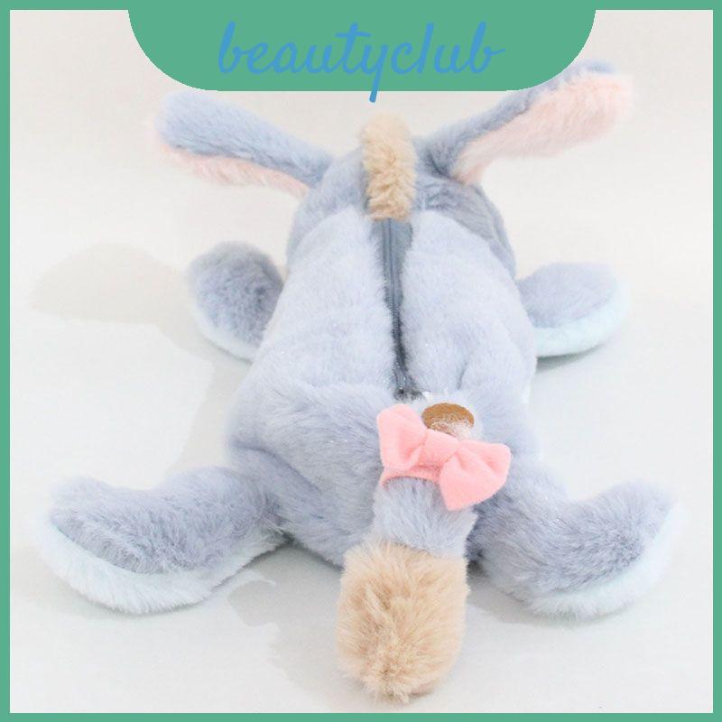 ที่ใส่ดินสอตุ๊กตา Piji Donkey แบบนุ่มพร้อมหลายช่องสําหรับนักเรียน