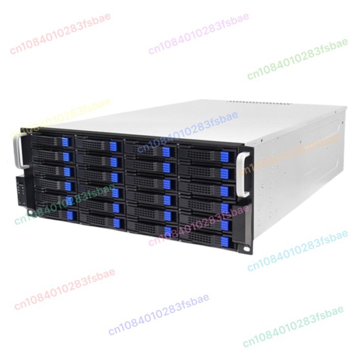 24 disk Hot-Swap Server Chassis, 4U-RV4 Rackmount Storage Case with 6G Expander Backplane & High-Sp