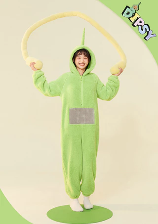 ชุด Onesie Jumpsuit ผู้ใหญ่ แขนยาว สไตล์ Teletubbies สำหรับคิกะรุมิ คอสเพลย์ งานHALLOWEENและCHRISTMAS PARTY