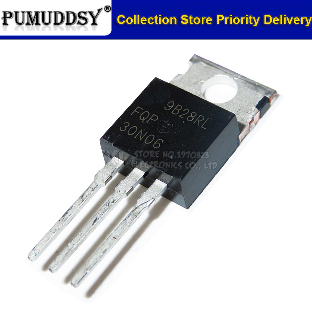 10PCS FQP30N06 FQP30N06L TO220 TO-220 30N06 ใหม่เดิม