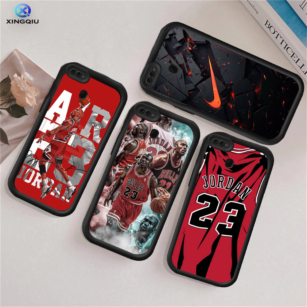 RK49 Jordan HpชุบปลอกสําหรับRealme Reno Narzo A15s A16E C20A F17 C15 4F C20 C21 2F C25S C11 A16K A93