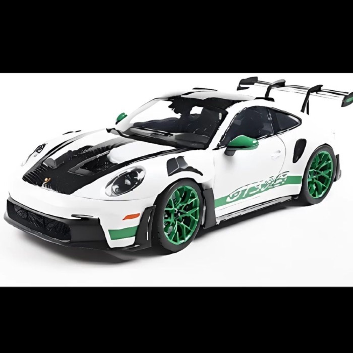 Solido/Solido 1/18 Porsche 911 GT3RS 2024 โมเดลรถประตูคู่โลหะผสม