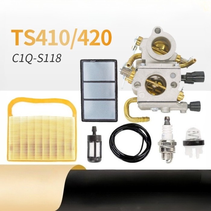 for Stihl TS410 carburetor TS420 Zama C1U-S118 concrete saw carburetor