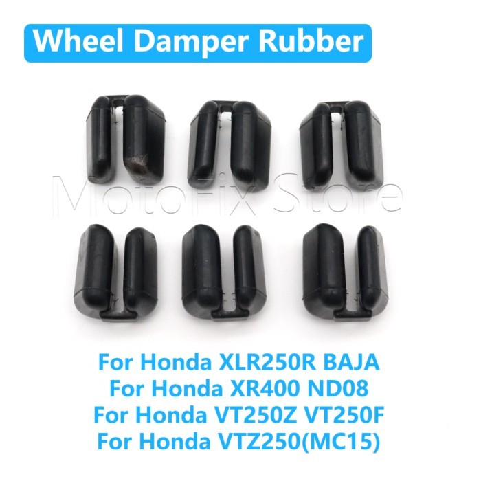 For Honda VT250Z VT250F VTZ250 MC15 XR400 ND08 XLR250R BAJA Motorcycle Hub Sprocket Damper Rear Whe