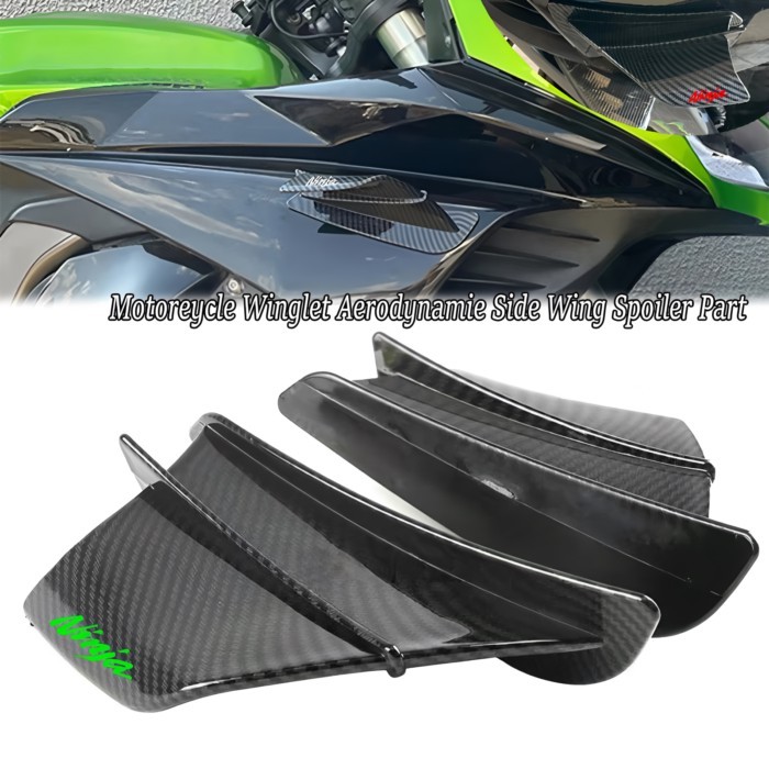 For Kawasaki Ninja 250 300 400 500 650 ZX6R ZX-25R ZX6RR ZX-6 ZX10R ZX1400 ZX14R Motorcycle Winglet