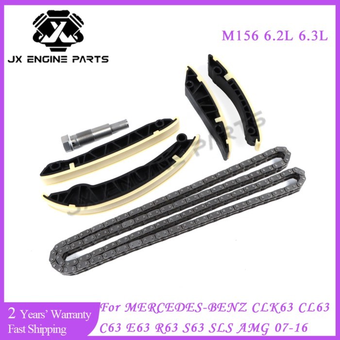 M156 Engine Rebuild Timing Chain Kit For Mercedes-Benz 6.2 6.3 C63 CL63 CLK63 CLS63 E63 ML63 R63 S6