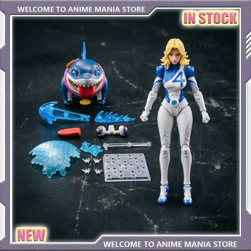 s Beyond Edition Marvel Rivals Invisible Woman Jeff The Land Shark Snap Fit Model Kit Action Figure